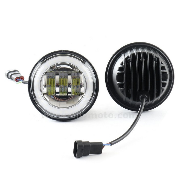 7 4 5 Inch 30W Led Auxiliary Spot Lights Harley-Davidson Fog Lighting@2